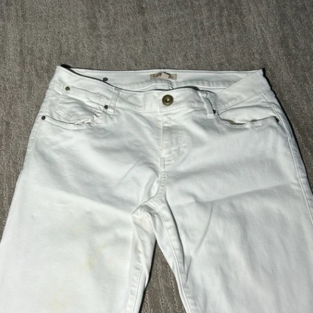 CAbi Jeans Straight Leg Size 10, Style 752R - Picture 4 of 4